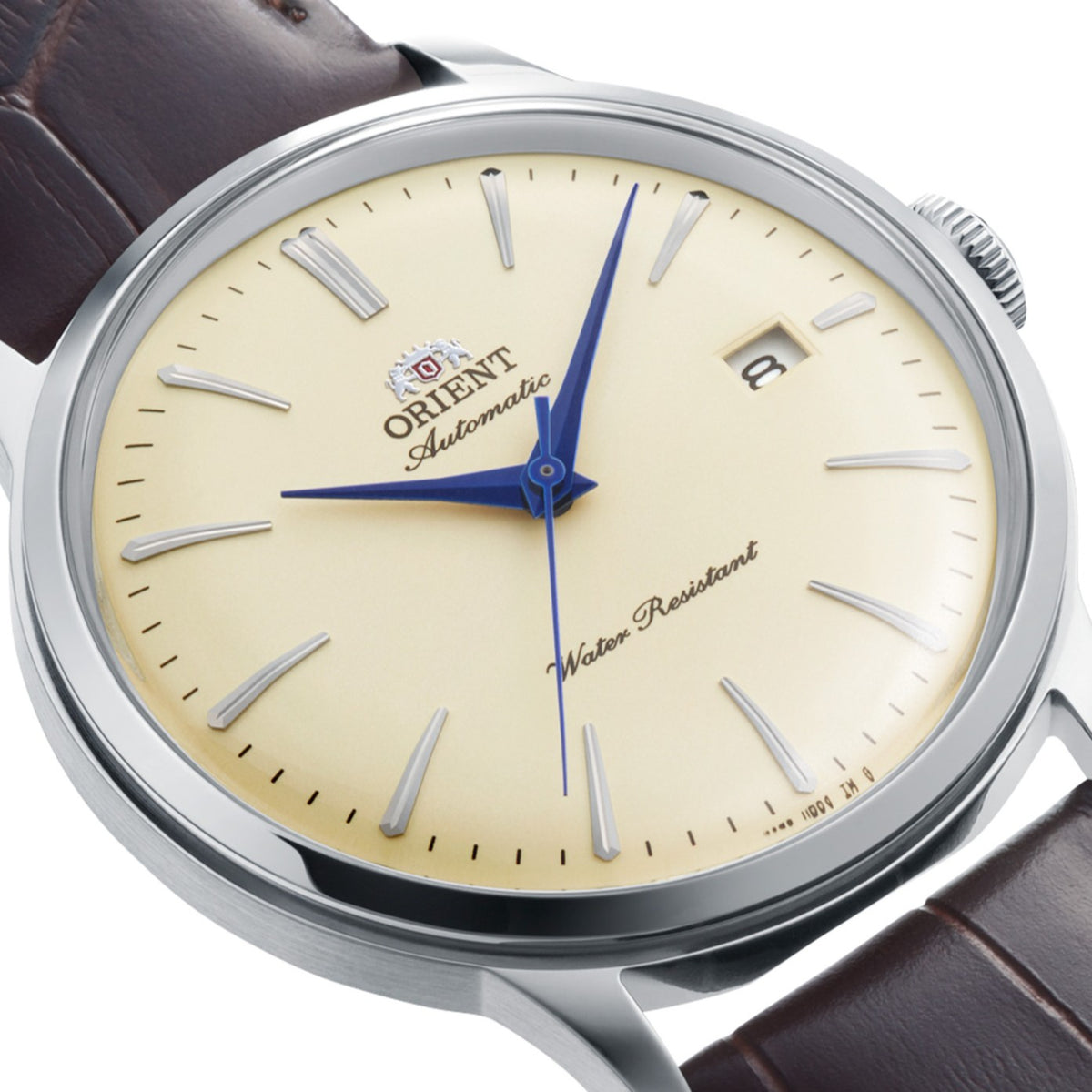 Orient Bambino RA-AC0033Y30B 40.5mm ivory dial with date display